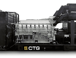 Дизельный генератор (ДГУ) CTG 1900M, 1380 кВт (1,38 МВт)