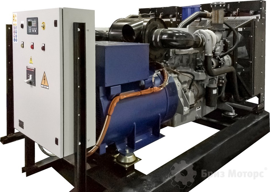 Green Power GP660A/P (480 кВт) - дизельная электростанция на раме
