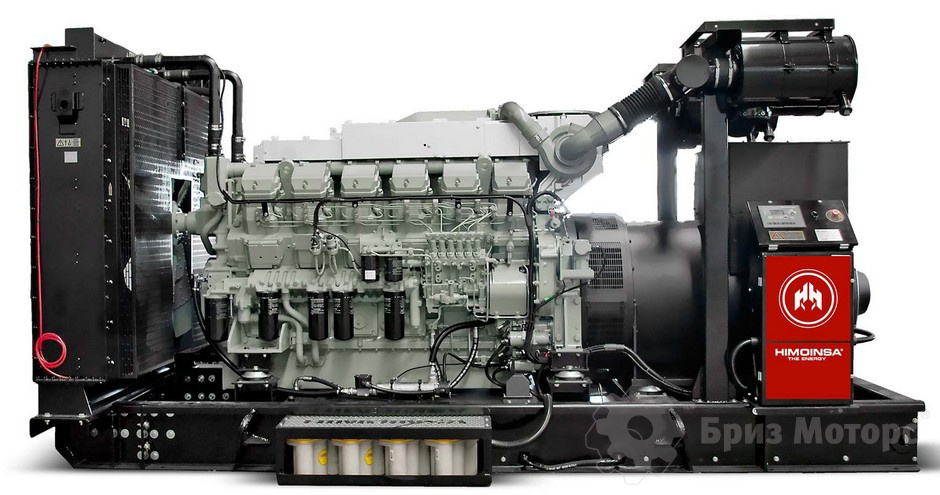 Himoinsa HMW-1375 T5 (1 091 кВт) - дизельная электростанция на раме