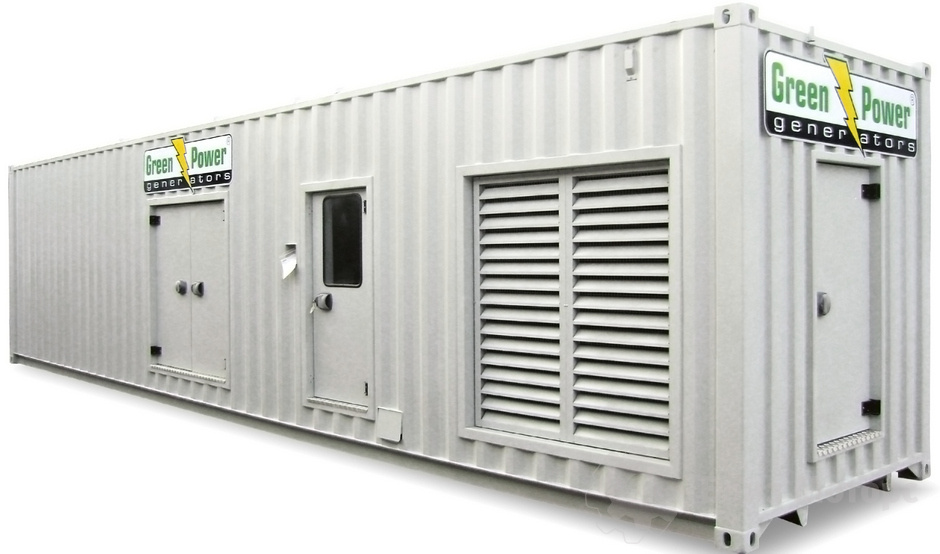 Green Power GP2090A/C (1 500 кВт) - дизельная электростанция в кожухе