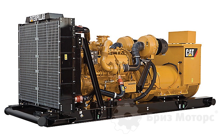 Caterpillar GEP350-1 (255 кВт) - дизельная электростанция на раме