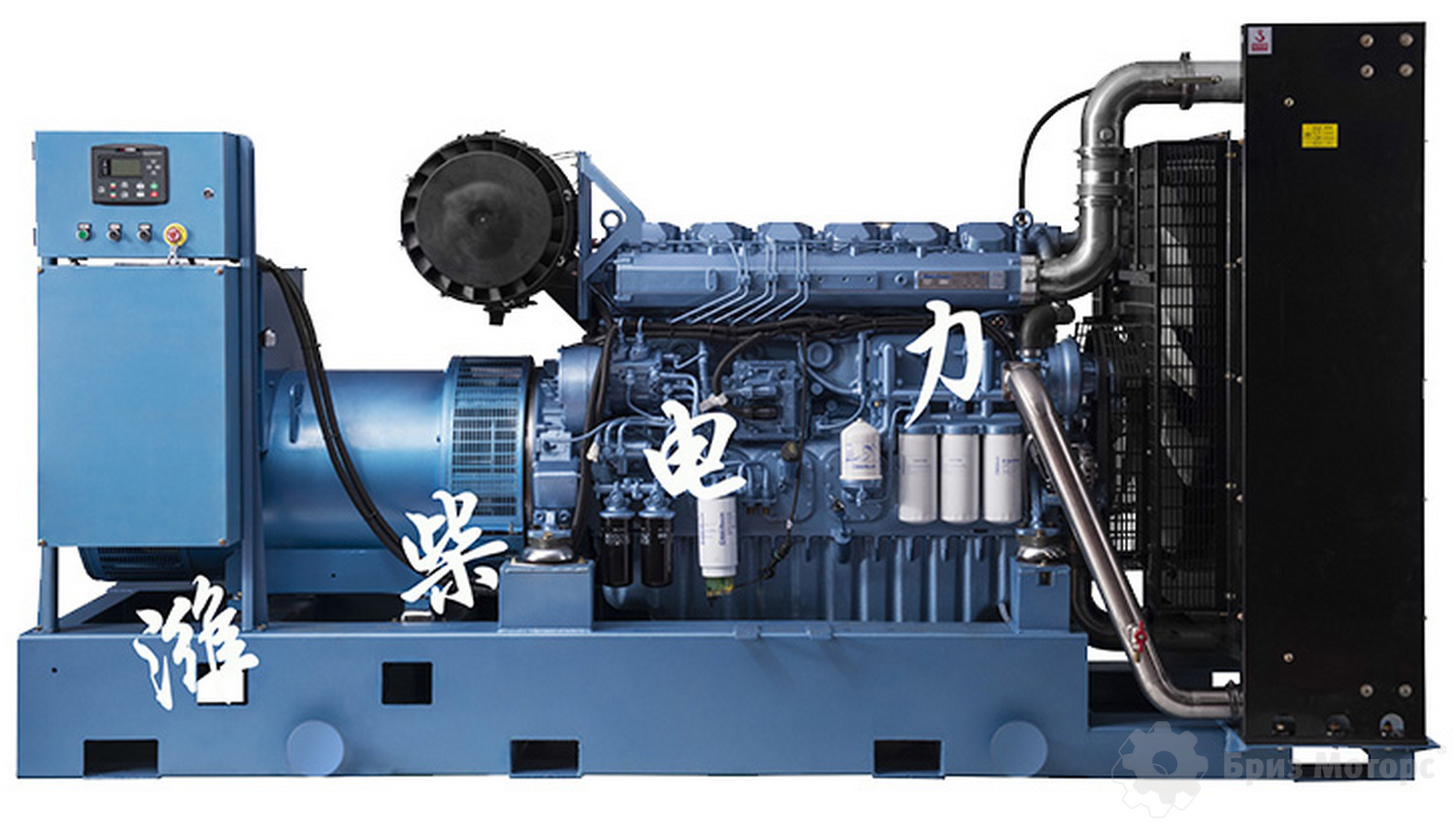Weichai WPG1250B7 (900 кВт) - дизельная электростанция на раме
