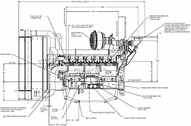 Двигатель Perkins 4012-46TAG3A, фото 1