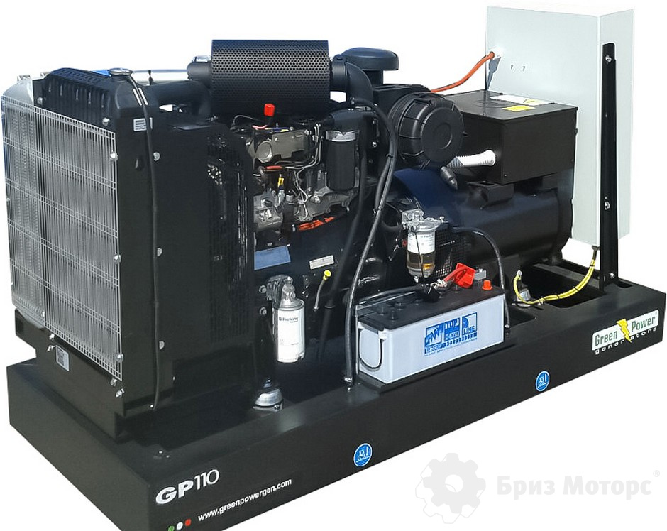 Green Power GP95A/V (68 кВт) - дизельная электростанция на раме