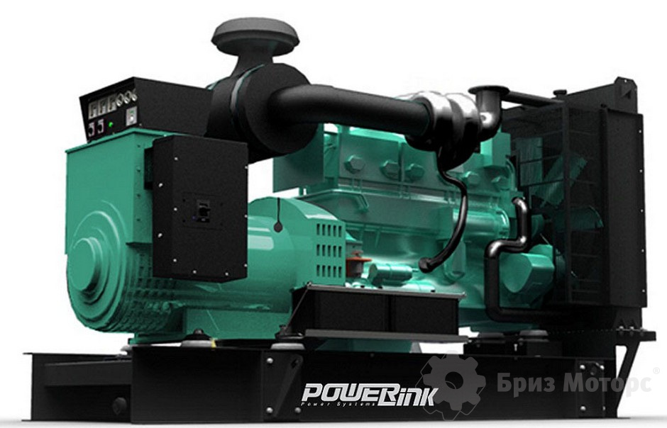 PowerLink GMS250C/S (202 кВт) - дизельная электростанция на раме