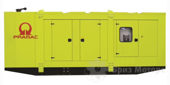 Pramac GSW875P (636 кВт) - дизельная электростанция в кожухе