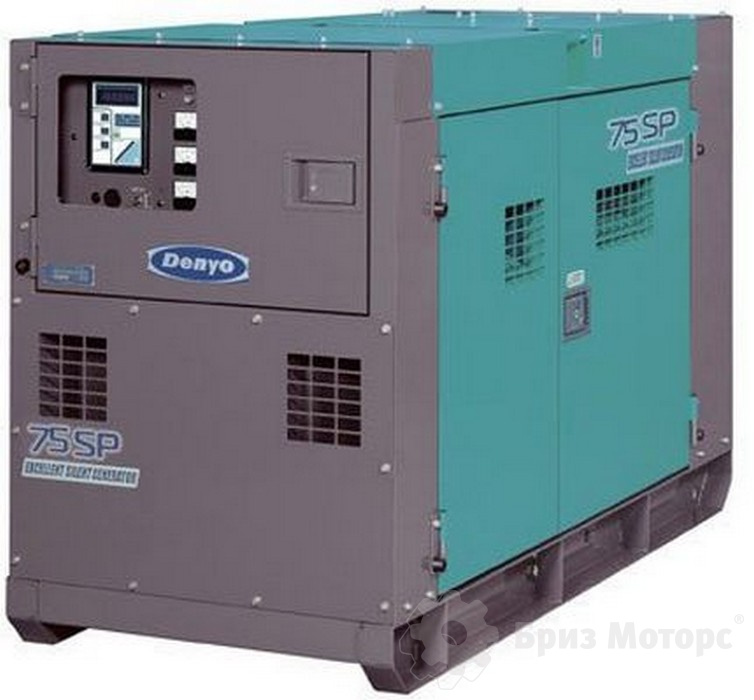 Denyo DCA-75SPI (49 кВт) - дизельная электростанция в кожухе