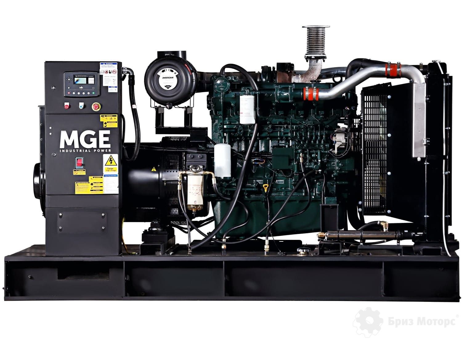 Doosan Дизельный генератор (ДГУ) Doosan MGE 250-Т400, 287 кВт (287 кВт) - дизельная электростанция на раме