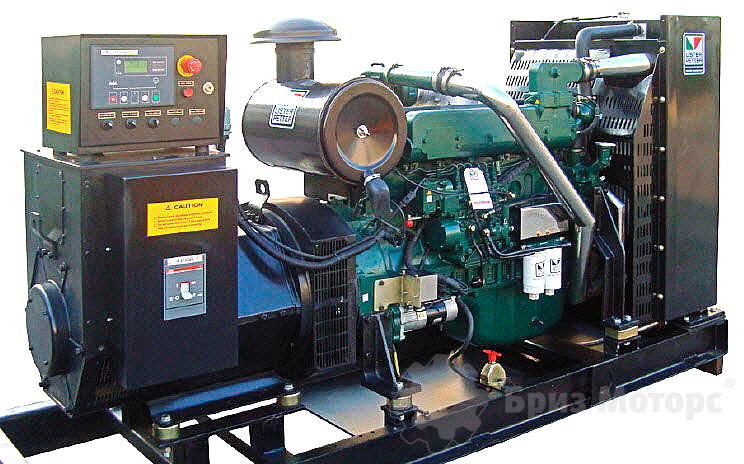Lister Petter LLO200/200 (160 кВт) - дизельная электростанция на раме