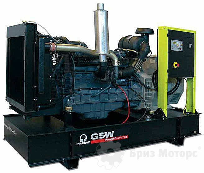 Pramac GSW180P (131 кВт) - дизельная электростанция на раме