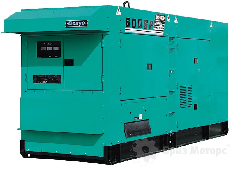 Denyo DCA-600SPK (440 кВт) - дизельная электростанция в кожухе