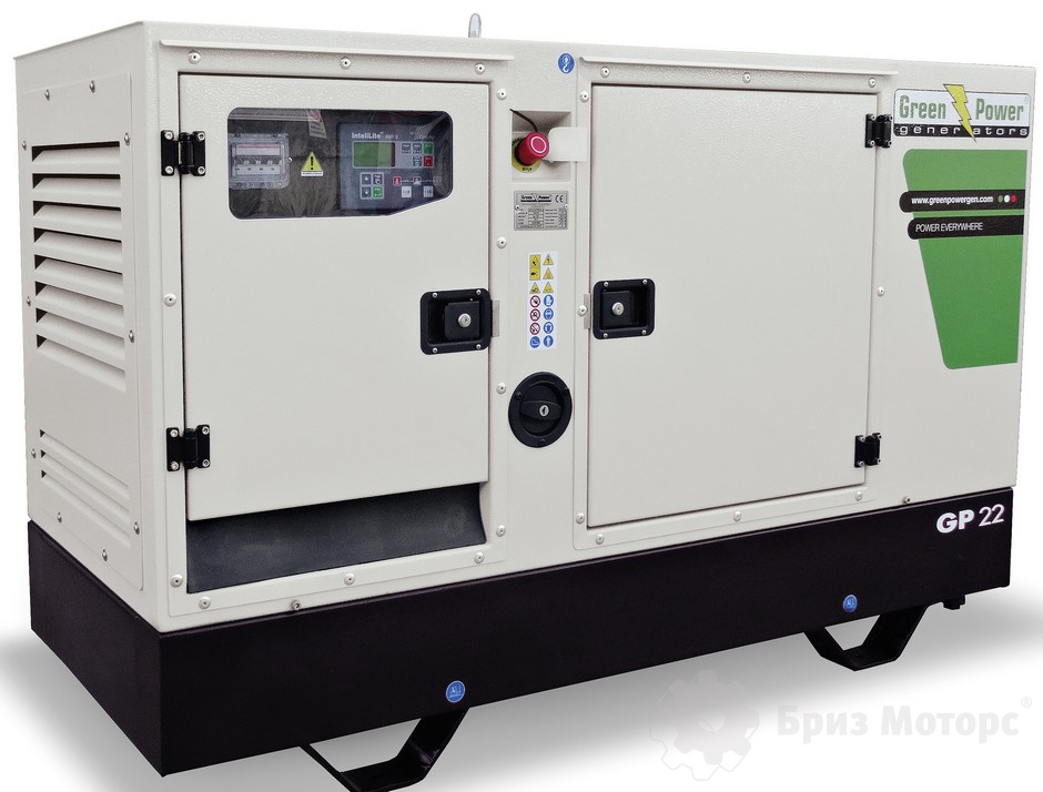 Green Power GP50A/P (32 кВт) - дизельная электростанция в кожухе