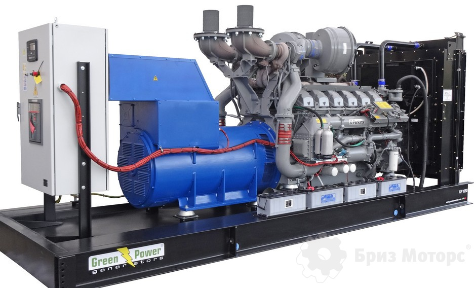Green Power GP1500A/P (1 088 кВт) - дизельная электростанция в кожухе