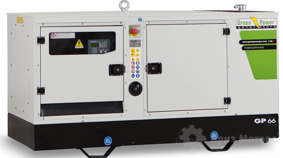 Green Power GP84A/I (60 кВт) - дизельная электростанция в кожухе