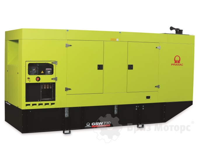 Pramac GPW740 (529 кВт) - дизельная электростанция в кожухе