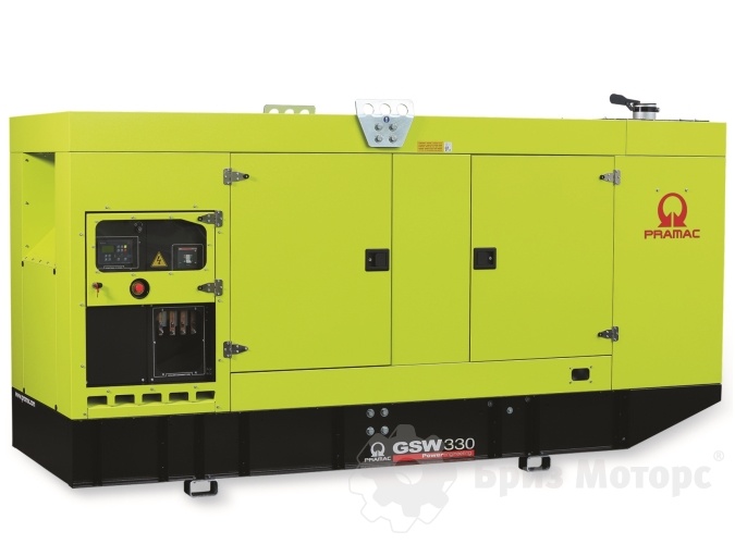 Pramac GSW330DO (242 кВт) - дизельная электростанция в кожухе