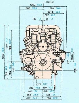 Двигатель Mitsubishi S12R-PTA, фото 4