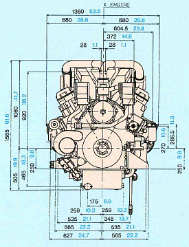 Двигатель Mitsubishi S12R-PTA, фото 4