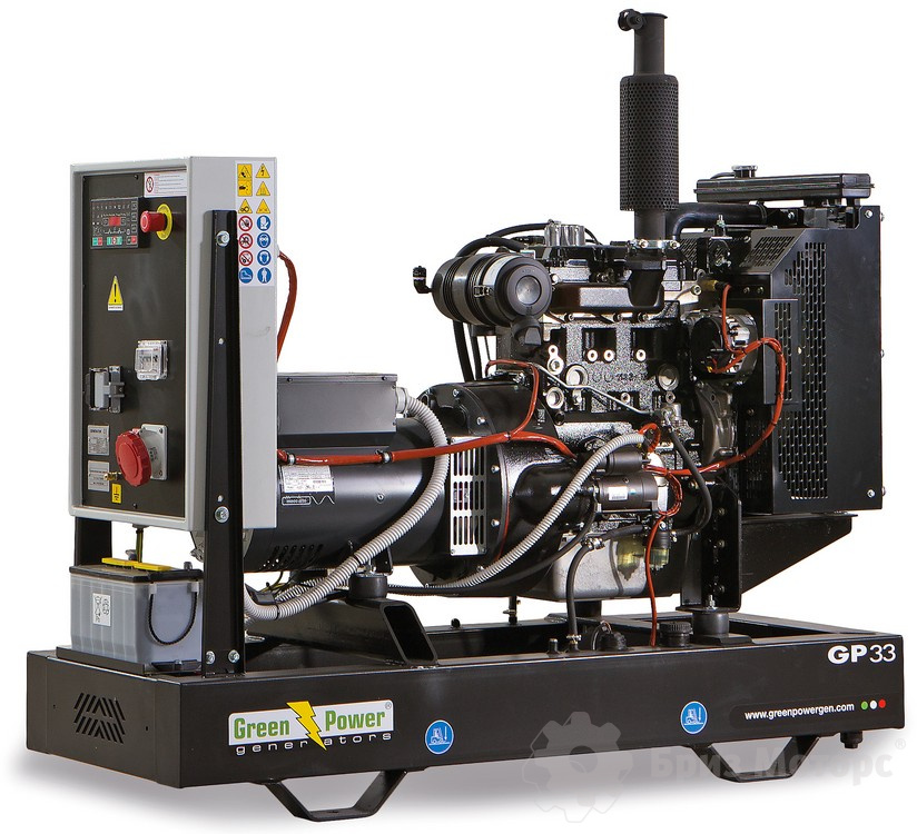 Green Power GP33A/P (24 кВт) - дизельная электростанция на раме