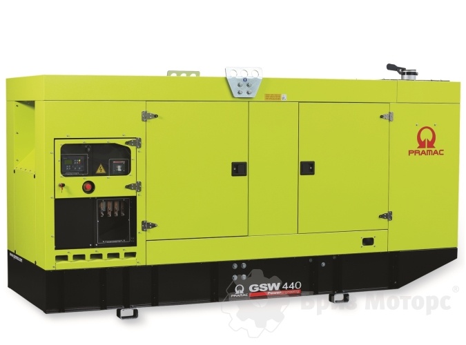 Pramac GSW440M (318 кВт) - дизельная электростанция в кожухе