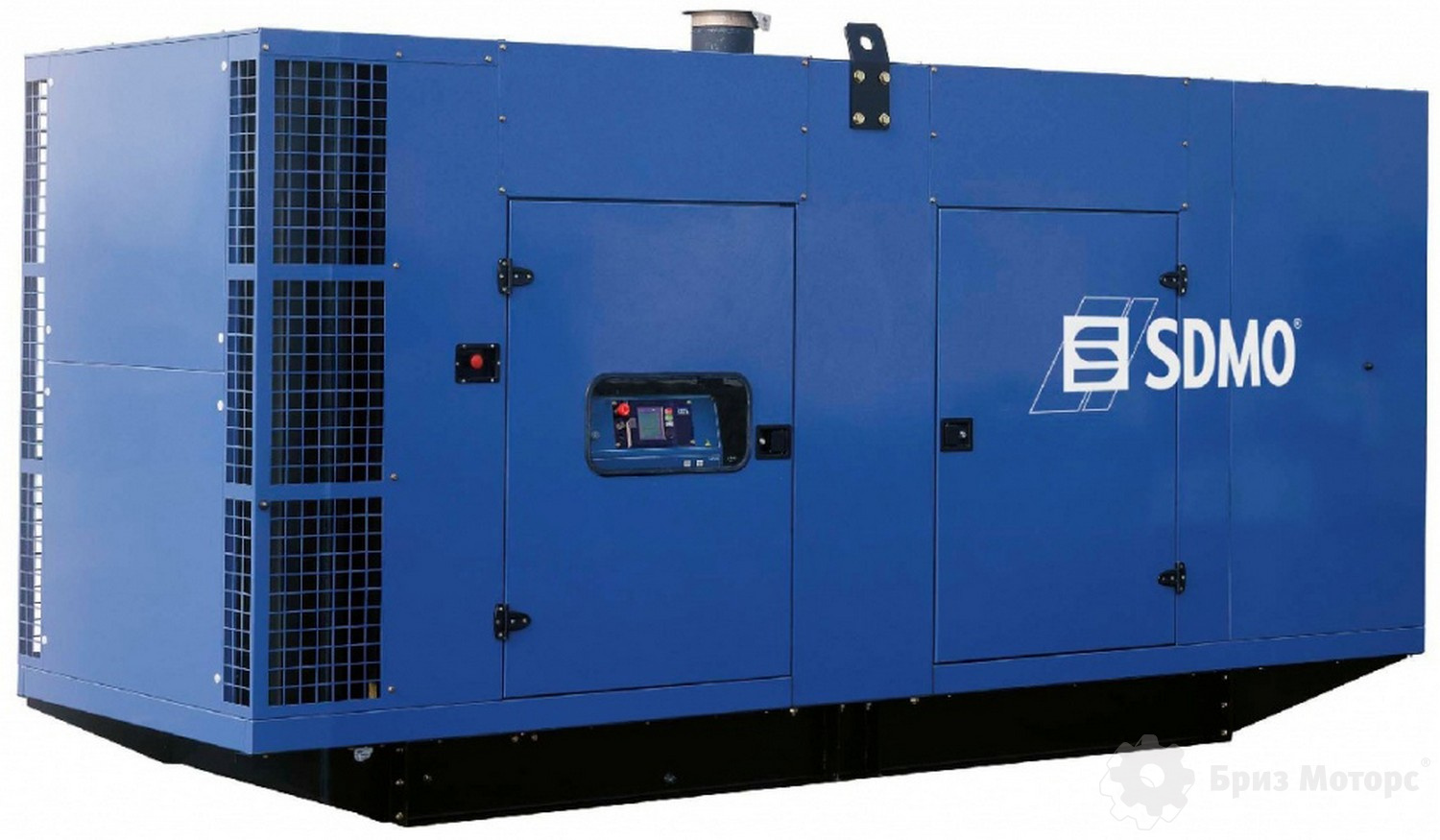 SDMO D830 (600 кВт) - дизельная электростанция в кожухе