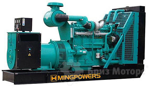 MingPowers M-C600 (436 кВт) - дизельная электростанция на раме