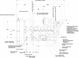Двигатель Perkins 4012-46TWG3A, фото 1