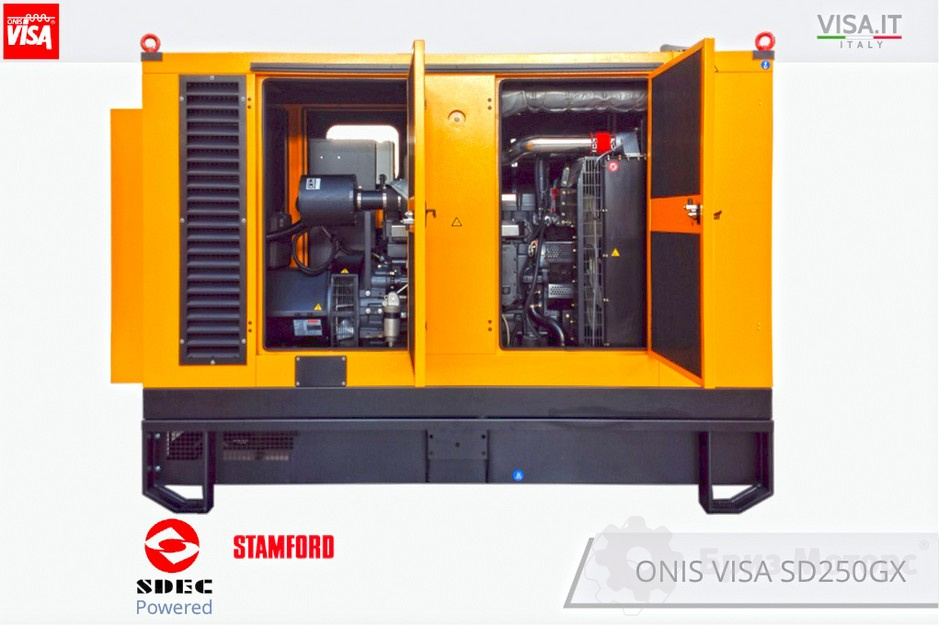 Onis Visa F300 (240 кВт) - дизельная электростанция в кожухе