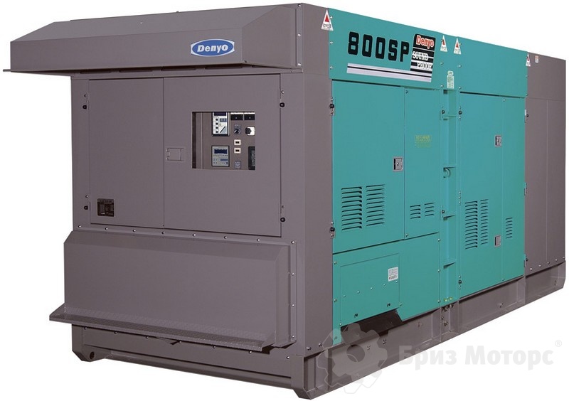 Denyo DCA-800SPM (560 кВт) - дизельная электростанция в кожухе