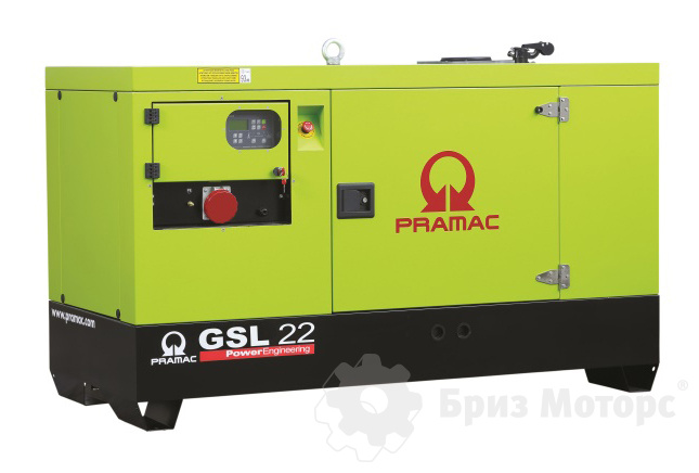 Pramac GSL22D (16 кВт) - дизельная электростанция в кожухе