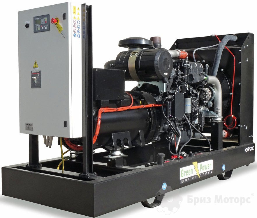 Green Power GP330A/P (240 кВт) - дизельная электростанция на раме