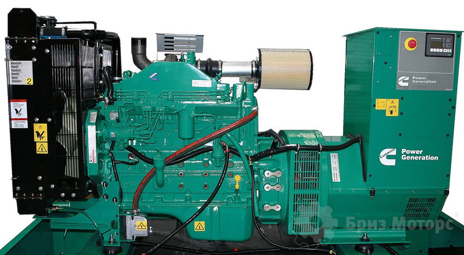 Cummins C80D5 (58 кВт) - дизельная электростанция на раме