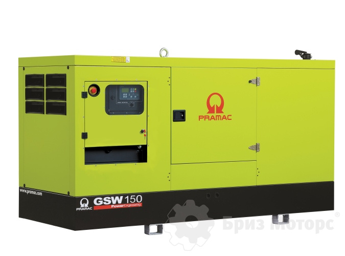 Дизельный генератор (ДГУ) 104 кВт GSW150D (кожух) (104 кВт) - дизельная электростанция в кожухе