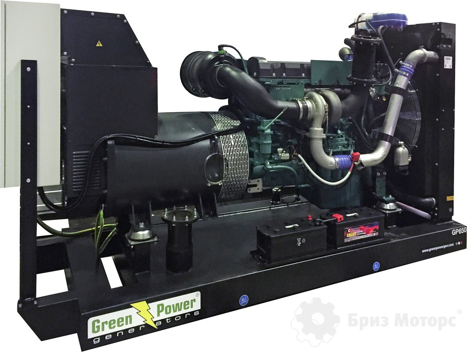 Green Power GP560A/P (400 кВт) - дизельная электростанция на раме