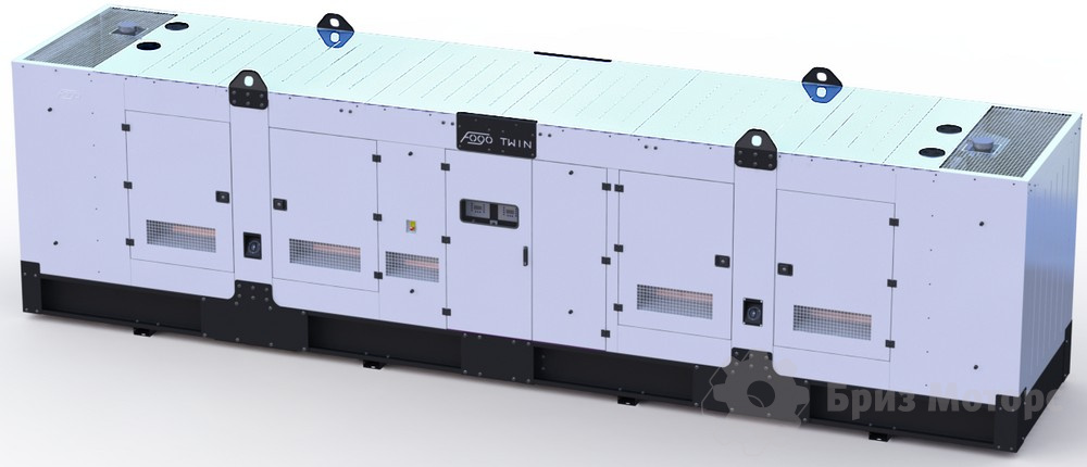 Дизельный генератор (ДГУ) 1040 кВт FDT 1300 SS (1 040 кВт) - дизельная электростанция в кожухе