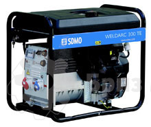 SDMO WeldArc 300 TE (6 кВт) - электростанция на раме