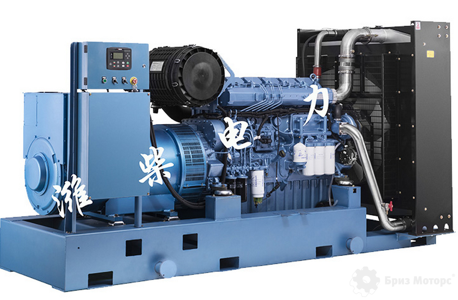 Weichai WPG1000 B7 (720 кВт) - дизельная электростанция на раме