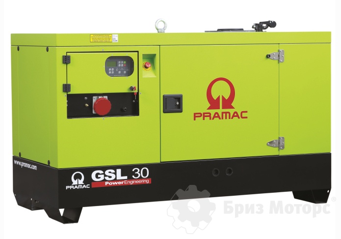 Pramac GSL30d (24 кВт) - дизельная электростанция в кожухе