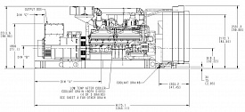 Двигатель Cummins QSK60G4, фото 1
