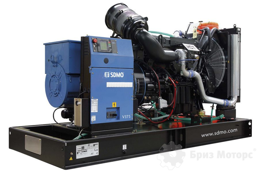 SDMO R450 (320 кВт) - дизельная электростанция на раме