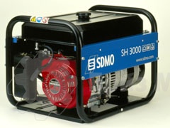 SDMO SH 3000 (3 кВт) - электростанция на раме