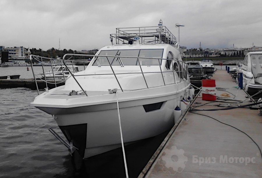 Поставка судового двигателя FPT N40 ENTM 25 для прогулочной яхты