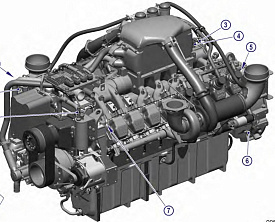 Двигатель MTU 12V2000G65, фото 1