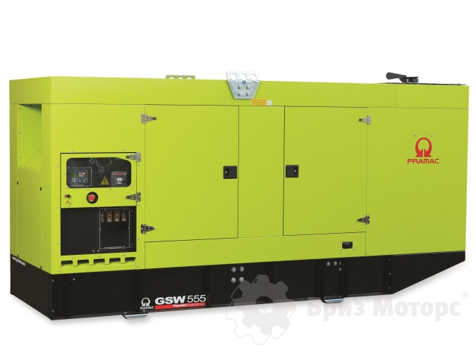 Pramac GSW530d (384 кВт) - дизельная электростанция в кожухе