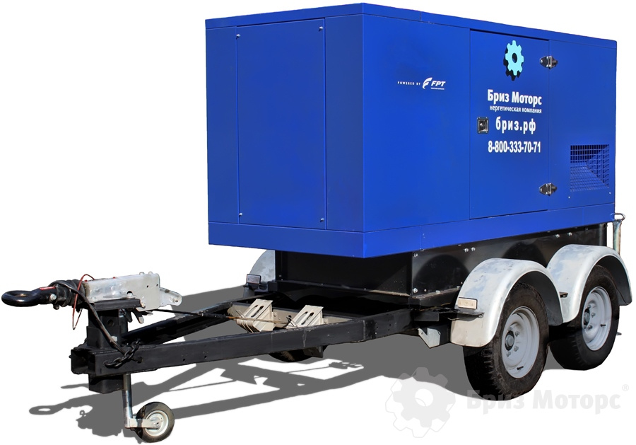 Iveco (FPT) GS CURSOR 600 (480 кВт) - дизельная электростанция на шасси