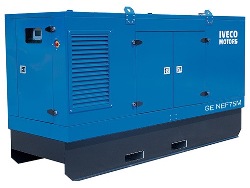 Дизель генератор FPT GS GS NEF75 мощностью 60 кВт в аренду от 2200 рублей