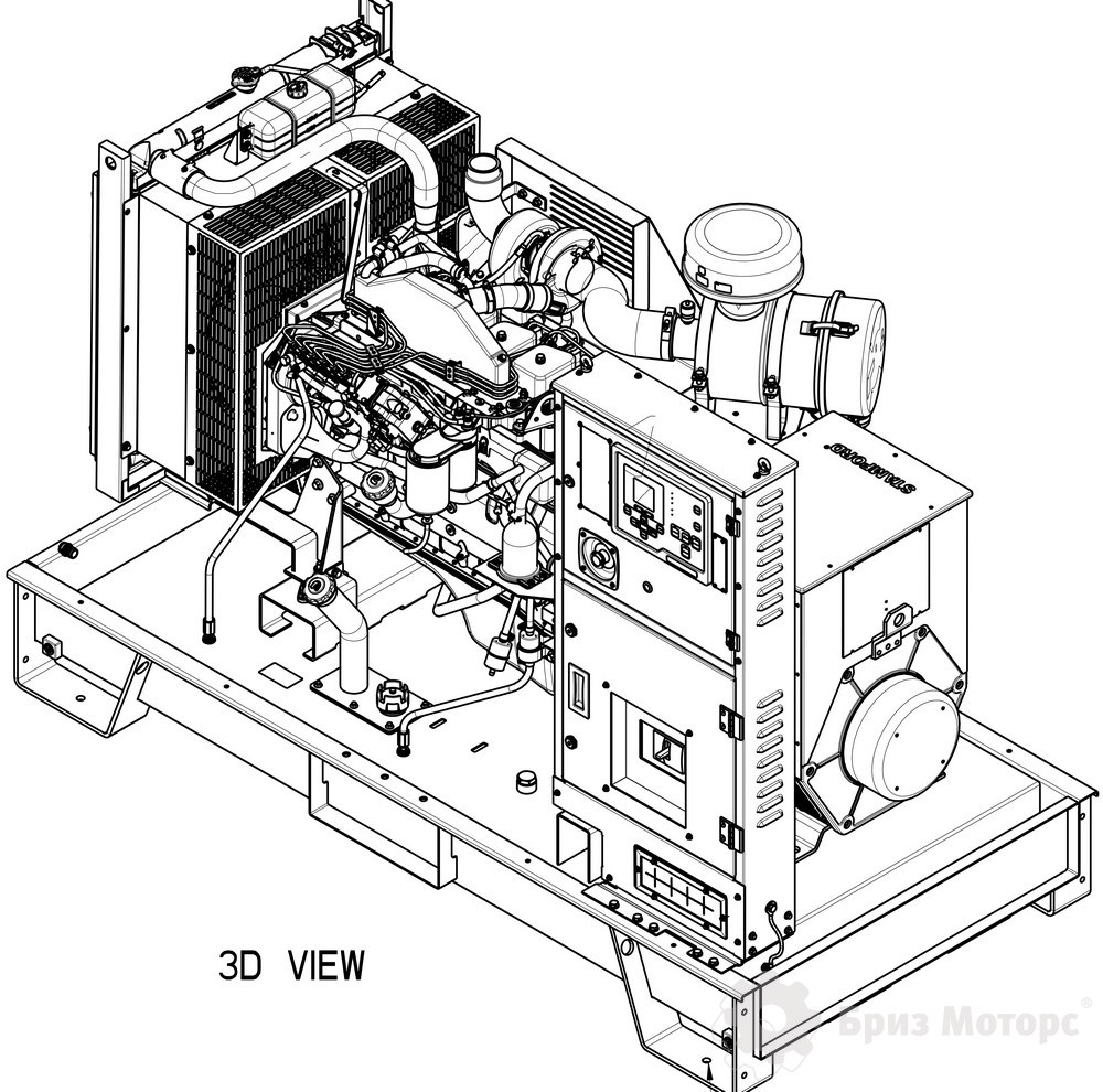 Cummins C110D5 (80 кВт)