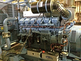 ДГУ мощностью 1500 кВА с двигателем Mitsubishi