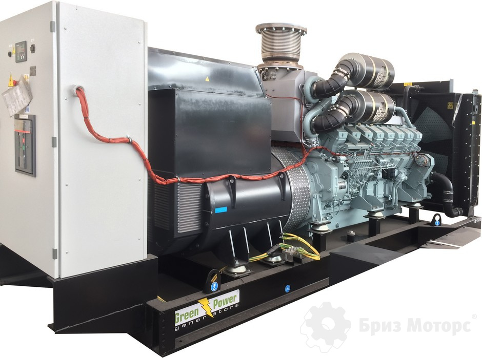 Green Power GP2200A/MI (1 616 кВт) - дизельная электростанция на раме